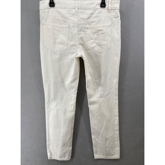 NWT AFRM Jeans Womens Sz 28 Luisa Distressed High Rise Ankle Crop Skinny - Picture 8 of 15